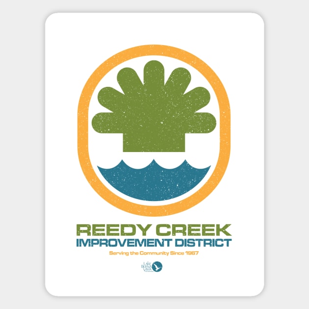 Reedy Creek Since 1967 Magnet by RetroWDW